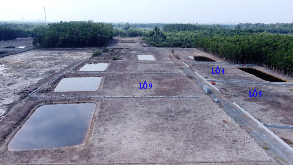 Hình thực tế lô đất vườn xã Vĩnh Thanh