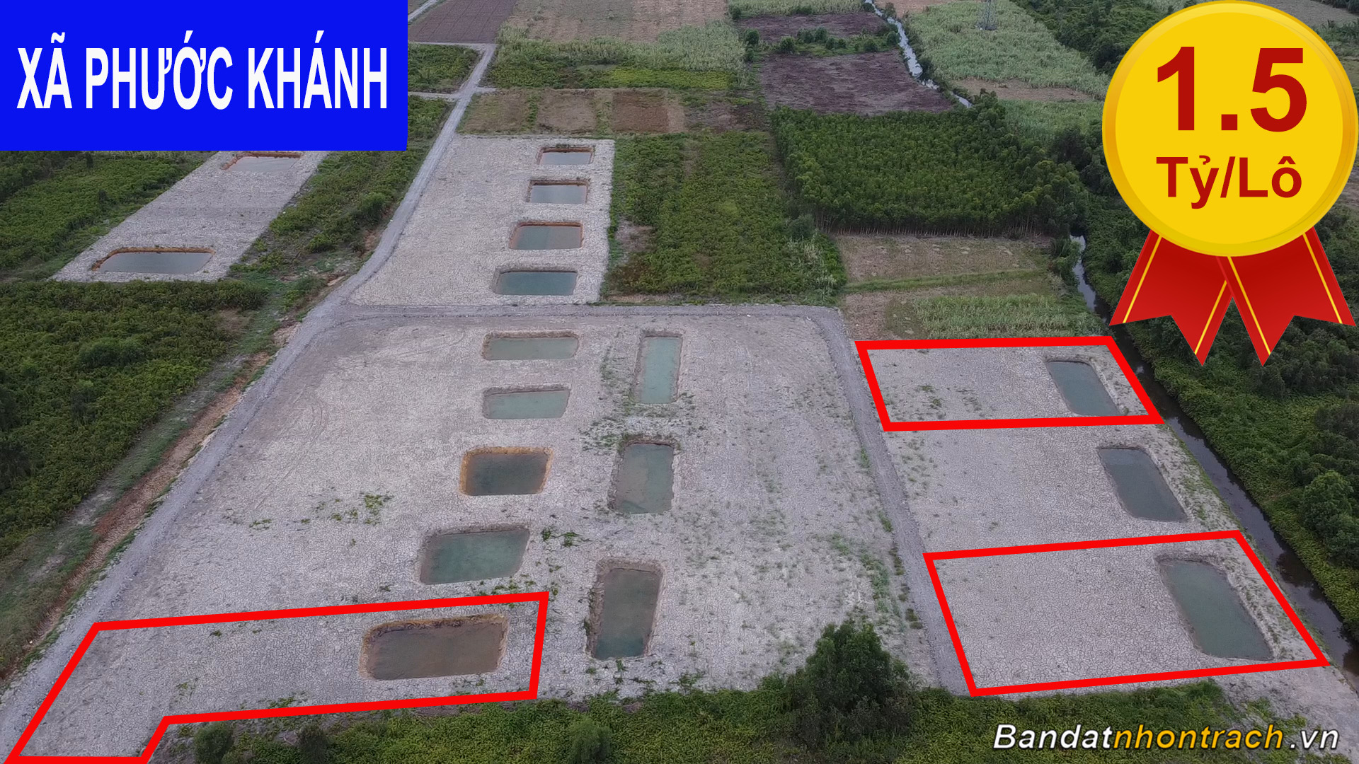 Bán đất Nhơn Trạch còn 1 lô đất vườn xã Phước Khánh đường ô tô giá cực rẻ chỉ 1.3tr/m2