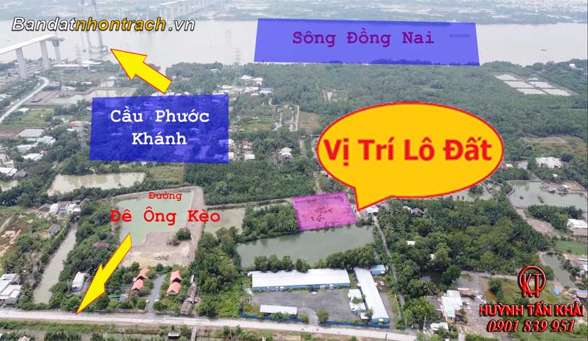 Bán đất Nhơn Trạch quy hoạch thổ cư đường ô tô