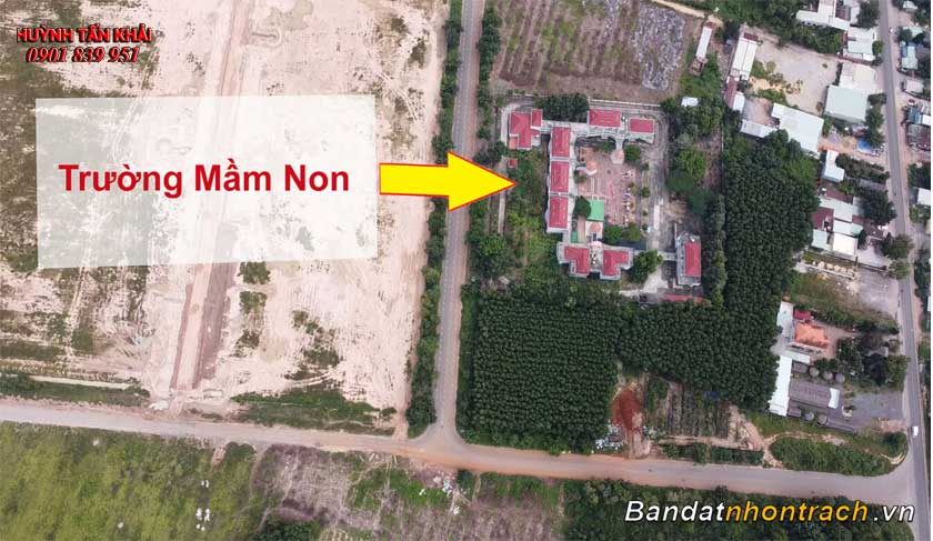 Bán đất Nhơn Trạch mặt tiền đường Nguyễn Kim Quy - Trần Văn Ơn