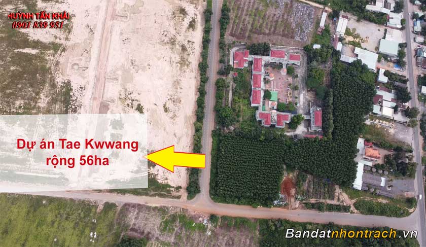 Bán đất Nhơn Trạch mặt tiền đường Nguyễn Kim Quy - Trần Văn Ơn
