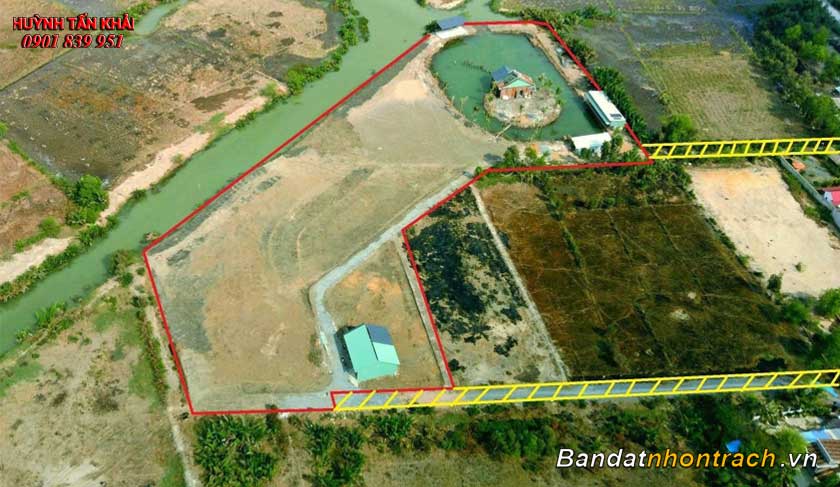 Bán đất vườn Nhơn Trạch mặt sông đường ô tô xã Phú Đông Quy hoạch đất ở