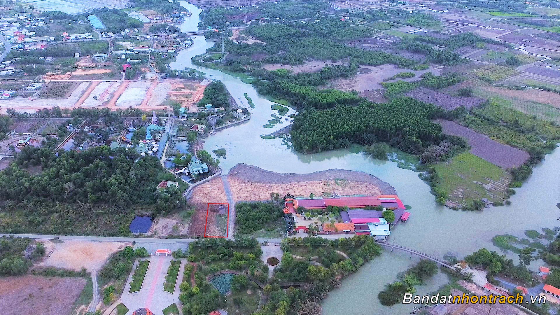 Bán đất Nhơn Trạch mặt tiền đường Giồng Sắn xã Phú Đông 521m2