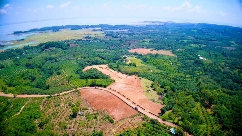 Hình thực tế lô đất xã Túc Trưng huyện Định Quán Đồng Nai